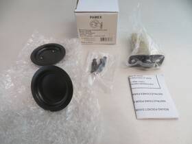 Pf2930 Pamex Privacy Sliding Door Lock Matte Black
