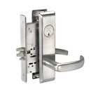 Pbcn8805fl X 626 Yms Yale Mechanical Lever Mortise Lockset Dull Chrome 049306500005
