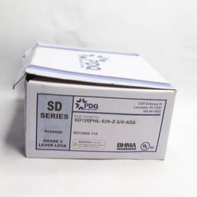 Sd126phl-626-2-3 Pdq Sd126phl-626-2-3/4-asa Passage Standard Duty Cylindrical Lock Grade 2 Satin Chrome