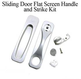 03wsp000 Pella Door Handle For Sliding Flat Screen In Satin Brass Xo Vent/ Fixed