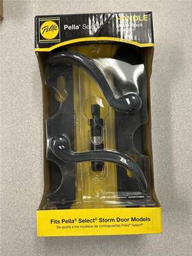 Pella 092304147765 Select Matte Black Storm Door Matching Handleset