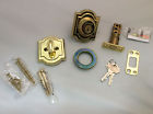 380arblo3smtcp Polished Deadbolt Single Cylinder Brass Prestige Baldwin Arched