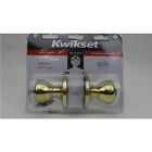 94002-444 Polished Tylo Entry 042049949599 Security Brass Kwikset Knob