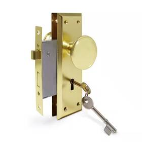 Premier Lock 313112795727 Left/right Reversible Old Time Mortise Replacement Lockset-entry Function With S
