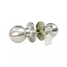 Premier Lock 445035745749 Stainless Steel Passage Hall/closet Door Knob