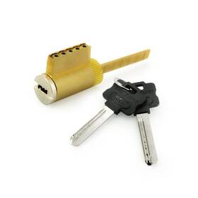 Premier Lock 887798421690 1-1/8 Inch High Security Key In Knob Cylinder Satin Nickel Finish Pack Of 6