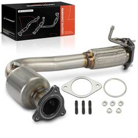 Apcct173pc Premiumpartswhosale Front Catalytic Converter With Gasket Kit Direct-fit Compatible Chevy And Gmc