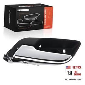 Premiumpartswhosale Apdhi1471 Driver Side Interior Door Handle Compatible Front Or Rear Left Chrome Lever