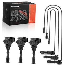 Apic1277 Premiumpartswhosale 3 Ignition Coils With Wire Compatible Kia Sorento 2003 2004 2005 2006