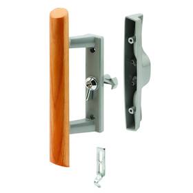 Prime-line 049793010186 C 1018 3-15/16 Inch Hole Center Gray Diecast Sliding Patio Door Handle With