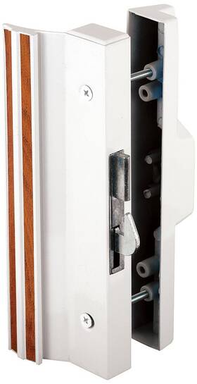 Prime-line 049793011183 C 1118 Extruded Aluminum White Surface Mount Handles With Anti-lift H