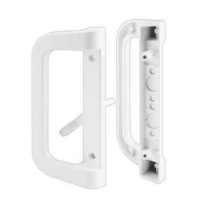 Prime-line 049793011770 C 1177 Diecast Mortise Style Sliding Door Handle 1-3/8 Inch Projection Whit