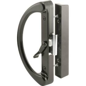 Prime-line 049793012227 C 1222 Diecast Non-keyed Sliding Glass Door Handle Set Fits 4-15/16 Inch Hol