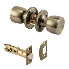 Mp65032 Prime-line 049793214188 Passage Knob Fits 2-3/8 Inch And 2-3/4 Backset Tulip Anti