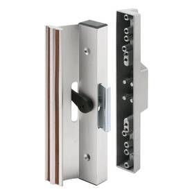 Prime-line 049793312488 C 1248 Diecast Sliding Door Handle Set Aluminum Single Pack