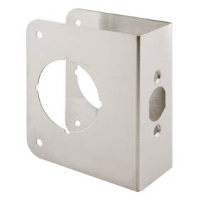 Mp9457 Prime-line 049793494573 Lock And Door Reinforcer 1-3/4 Inch X 2-3/8 Stainless Steel