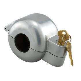 Prime-line 445013599579 Door Knob Lock-out Device Diecast Construction Gray Painted Color Keyed Ali