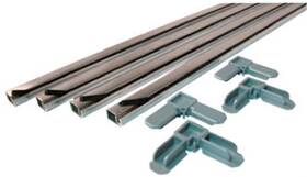 Pl7801 Prime-line Mill Aluminum 7/16 Inch W X 3/4 L Screen Frame Kit 1 Pk 3-pack