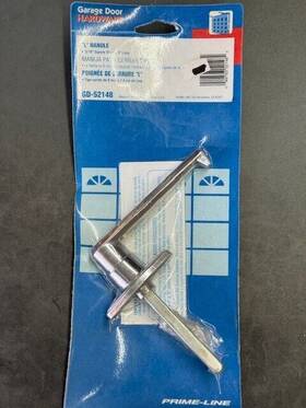 52148 Prime Line Products Prime-line Garage Door Hardware Inch L Handle 5/16 Square Shaft X 3 Long