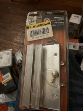C-1014 Prime Line Products Vintage Nos Sliding Door Handle Diy Replacement Ador / Hilite