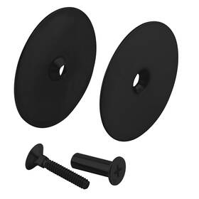 U-11453 Prime-line U 11453 Steel Door Hole Cover Plate Matte Black