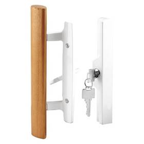C-1316 Primeline Tools Patio Door Handle Set Dull C 1316