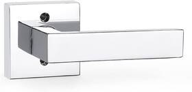 Probrico 01pc-dmxn-lf-10pack 10 Pack Half Dummy Door Levers Keyless Handles Closet Hallway - Polished Chrome