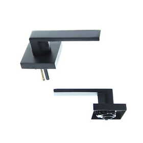 Probrico 6 Pack Passage Lever Keyless Door Handles Matte Black Open Box