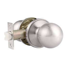 Probrico 713965380635 1 Pack Hall/closet Room Round Door Knob Passage Function For Int