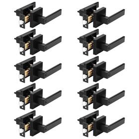 Probrico 716955853584 10 Pack Square Door Lever Privacy Lock Handleset Keyless Lockset Kn