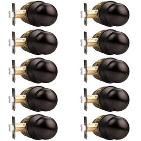Probrico 718399634392 Door Lockset Passage Knob Handles Oil Rubbed Bronze Finish Hall Closet10 Pa