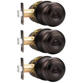 Probrico 718399642557 Door Lock Privacy Knobs With Interior Bedroom D