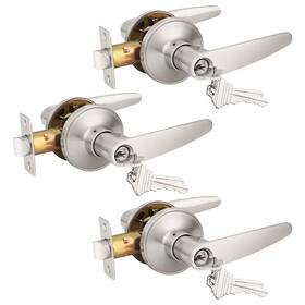 Probrico 941154029827 3 Pack Keyed Entry Door Lever Lock For Exterior Handlesetkeyed Alike Eac