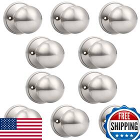 B01ehigv5s Probrico Ball Dummy Door Knob Stainless Steel Inactive Knobs Brushed Nicke