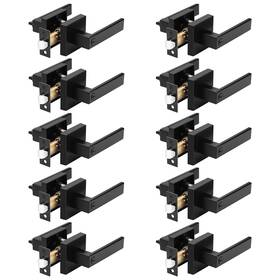 B07bgr4gsw Probrico 10 Pack Matte Black Privacy Door Handle Locks Heavy Duty Interior