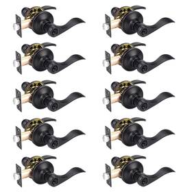 B07jpbl415 Probrico 10-pack Oil Rubbed Bronze Keyed Alike Entrance Lever Door Handles Locks