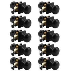 Probrico B0842gkz9b Colonial Passage Door Knobs Black Interior Non-locking Handles