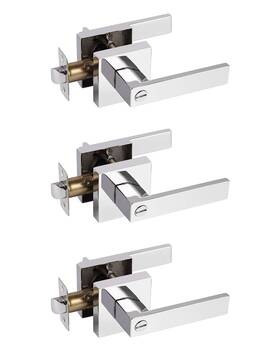 B08crk8bb7 Probrico Privacy Door Levers Bedroom/bathroom Keyless Heavy Duty Handles - 3 Pa