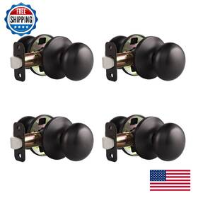 B0c8j9gzrw Probrico Passage Door Knobs No Lock Oil Rubbed Bronze Interior Handle 4 Pac