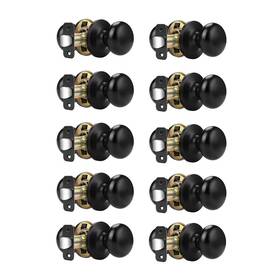 B0chbclwr7 Probrico Passage Door Knobs Without Key Black Closet Interior