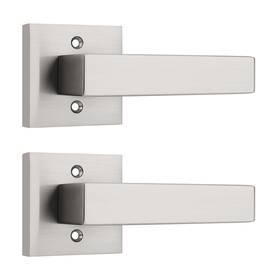 B0d9qlr7zb Probrico 2 Pack Stain Nickel Door Lever Dummy With Screws Handle For