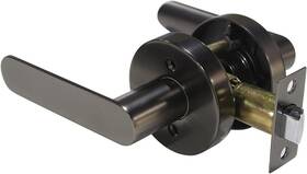 Dl03cgps Probrico Black Door Lever Modern Style Keyless Handles Passage