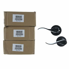 Dl12061et-101orb-combo-3pack Probrico Entry Lever And Deadbolt Set Single Cylinder Bronze 3 Pack Open Box