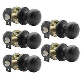 Probrico Passage Interior Door Knobs Hall And Closet Handle Keyless