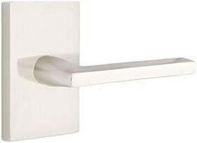 5052hlous15 Products Inc Dummy Set Modern Rectangular Rosette Helios Lever Satin Nickel