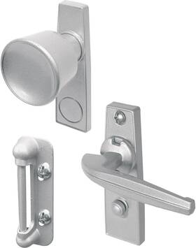 K-5000 Products K 5000 Tulip Knob Latch 1-3/4 Inch Mounting Holes Aluminum 1 Set