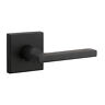 Pssqucsr19 Baldwin Hardware Satin Black Square Reserve Passage Lever 884011999573