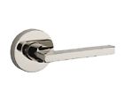 Pssqurcrr141 Baldwin Square Passage Lever Polished Nickel 884011835703