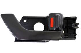 Hy-2508a-fr Pt Auto Warehouse - Interior Inside Door Handle Black Front Ri