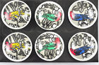 Pumpkin Birds Ceramic 6 Set Cabinet Handles Drawer Pulls Knobs